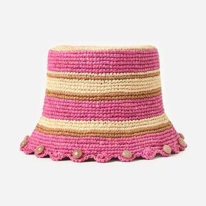 Destree Bob Raffia Stripes Hat
